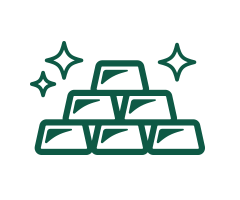 金・銀・プラチナ